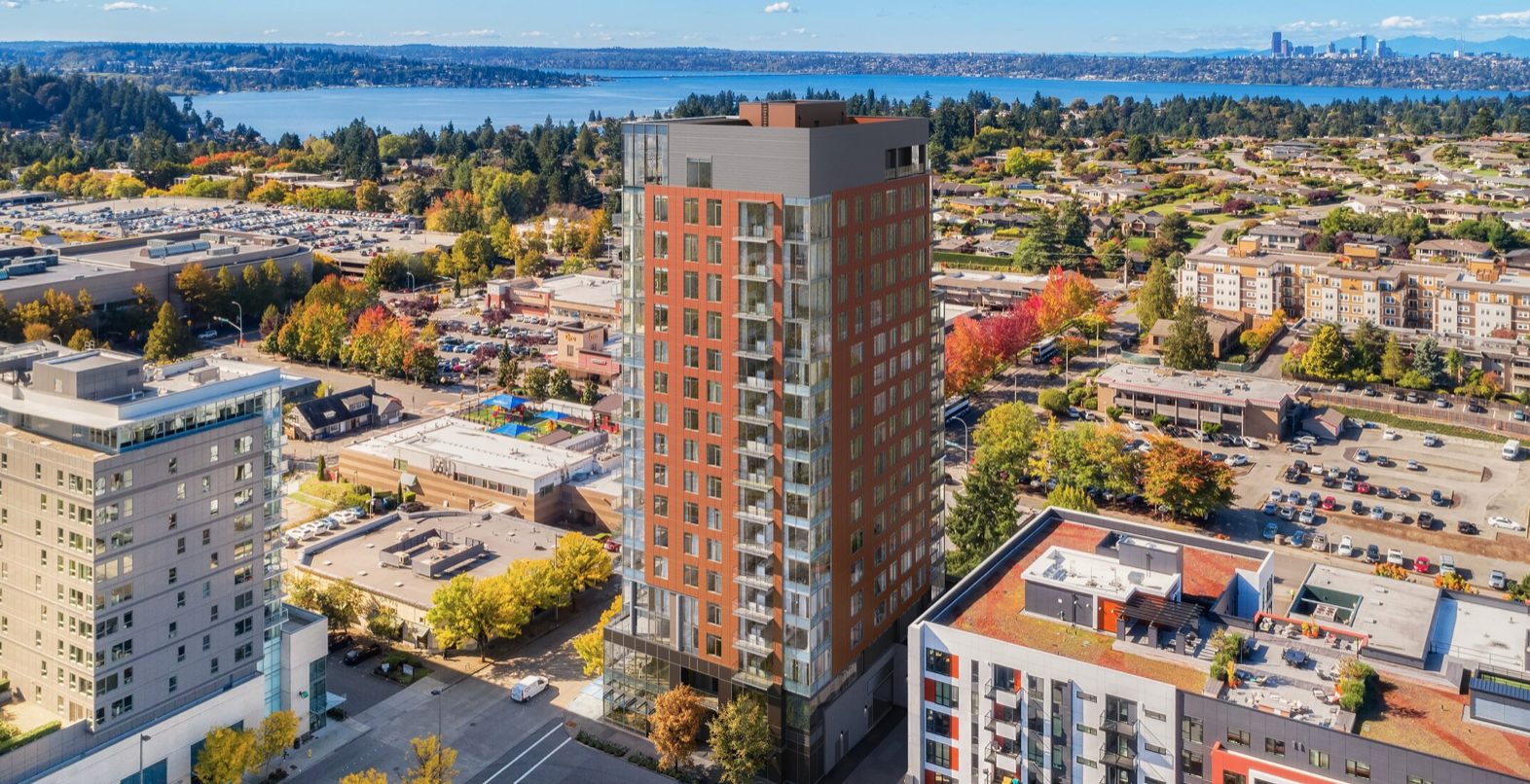 20-Story High Rise Condo Building Now Under Construction in Downtown Bellevue