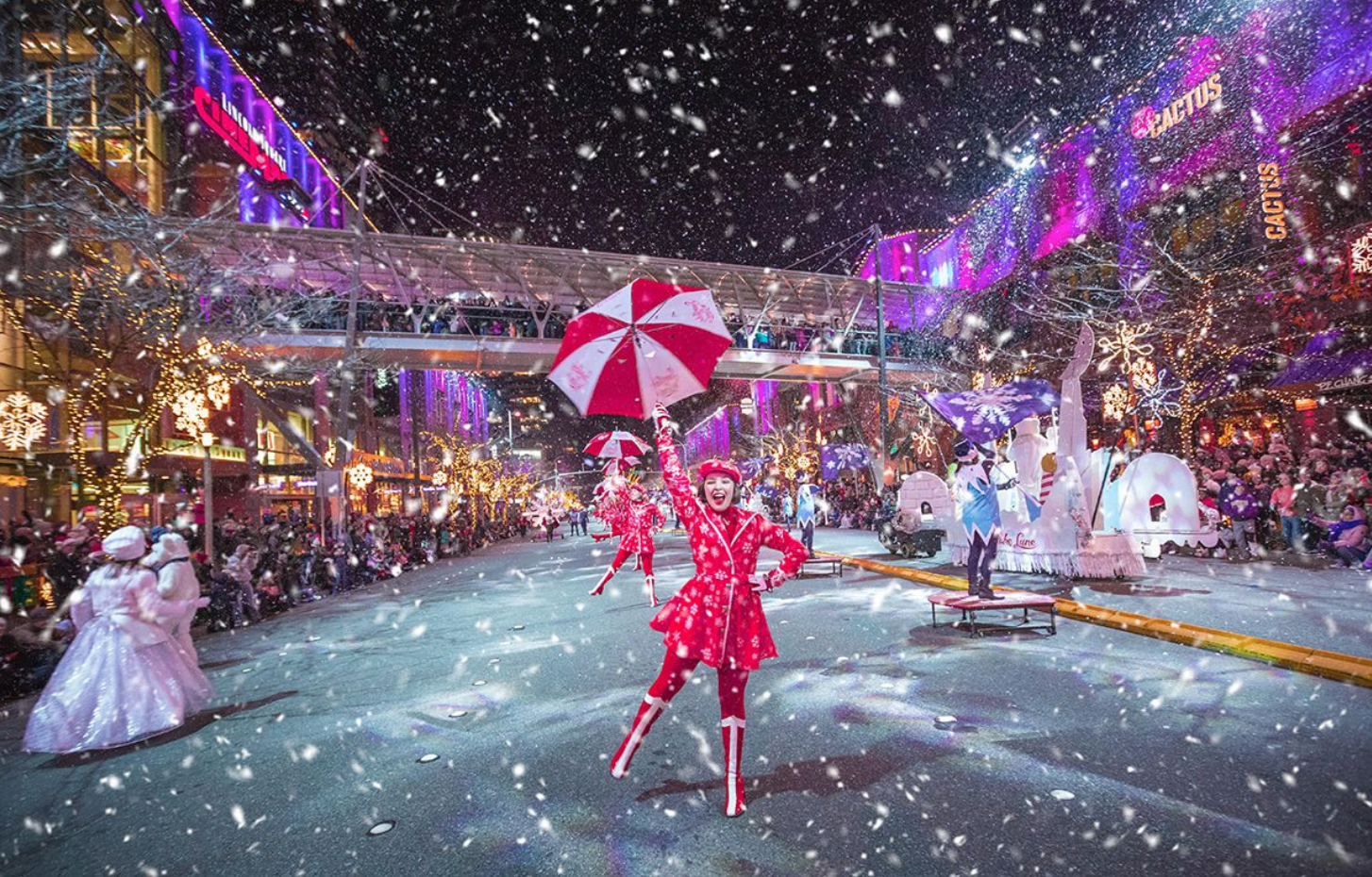 See the Magic of the Season Come Alive at Snowflake Lane and Stay in Holiday Style