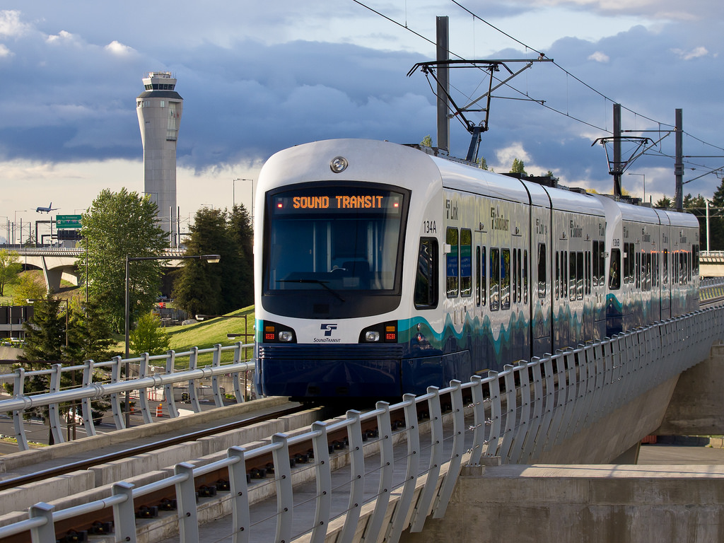 Sound Transit Begins Evaluating Trains on Light Rail Tracks in Bellevue