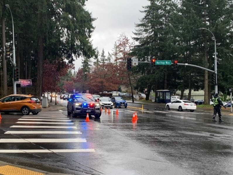 Driver Hits Pedestrian Crossing Bellevue Street