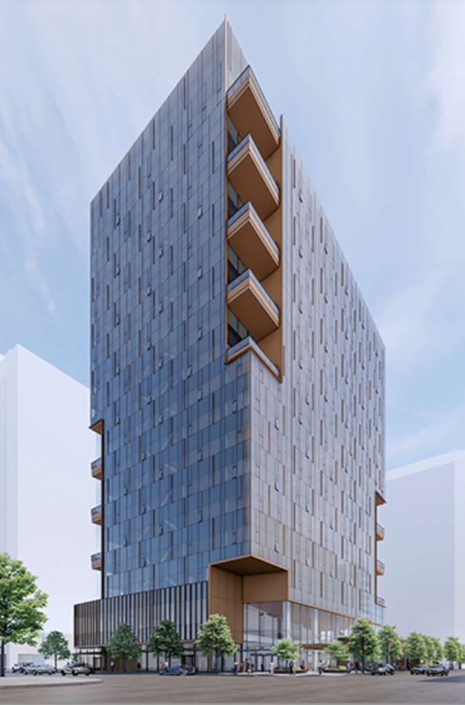 New Details Emerge for 19-Story Office Tower on Corner of 108th Ave NE