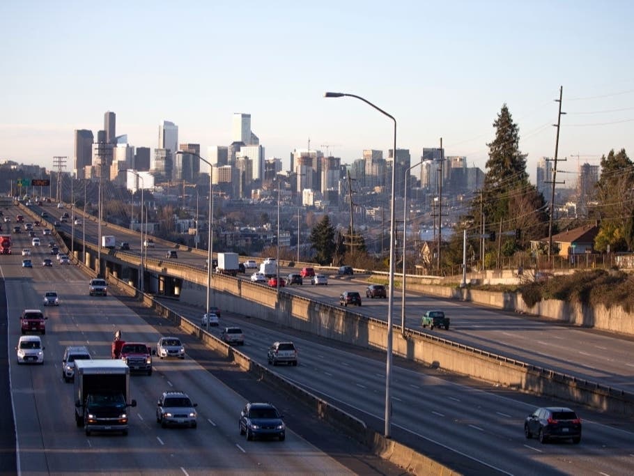 Seattle’s Traffic Rebound Is Slower Than Other Cities: INRIX