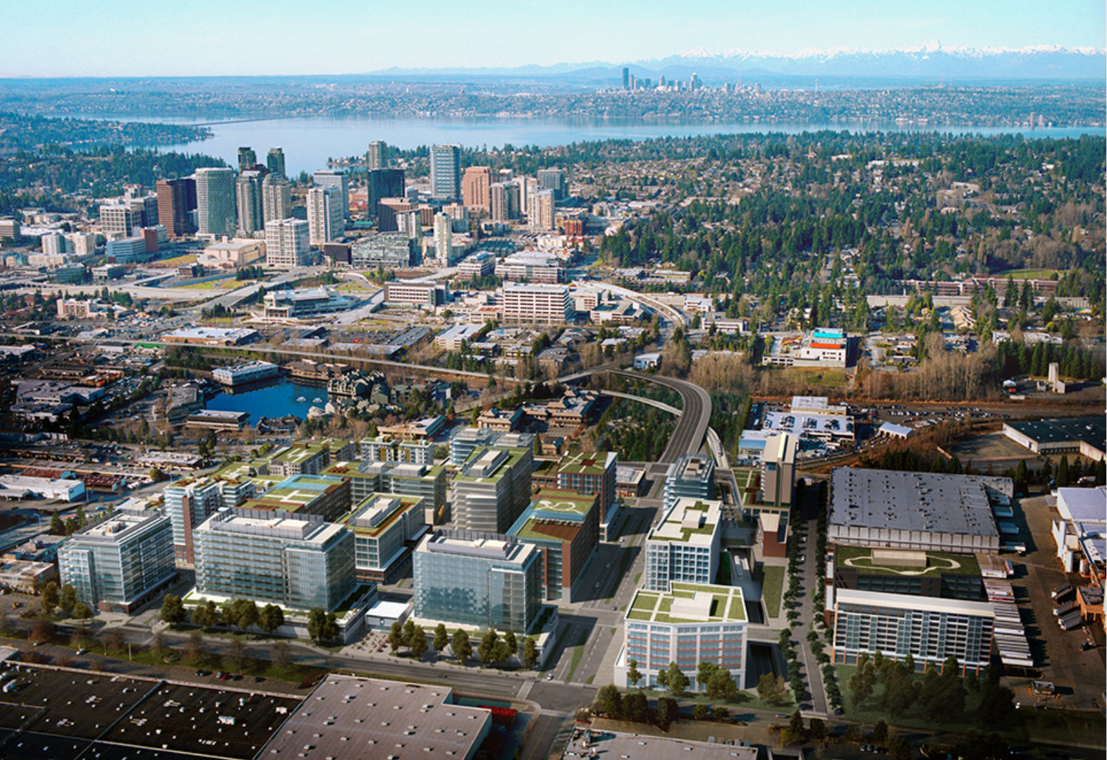 Spring District in Bellevue Awarded LEED Certification for Sustainable, Well-Connected Neighborhoods