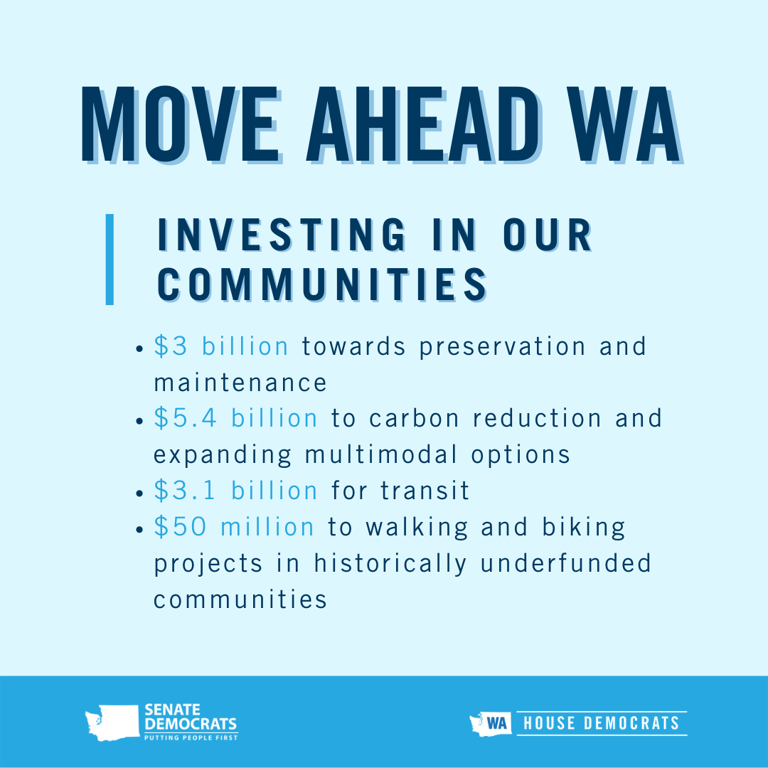 ‘Move Ahead Washington’: Lawmakers Pitch $16B Transportation Plan