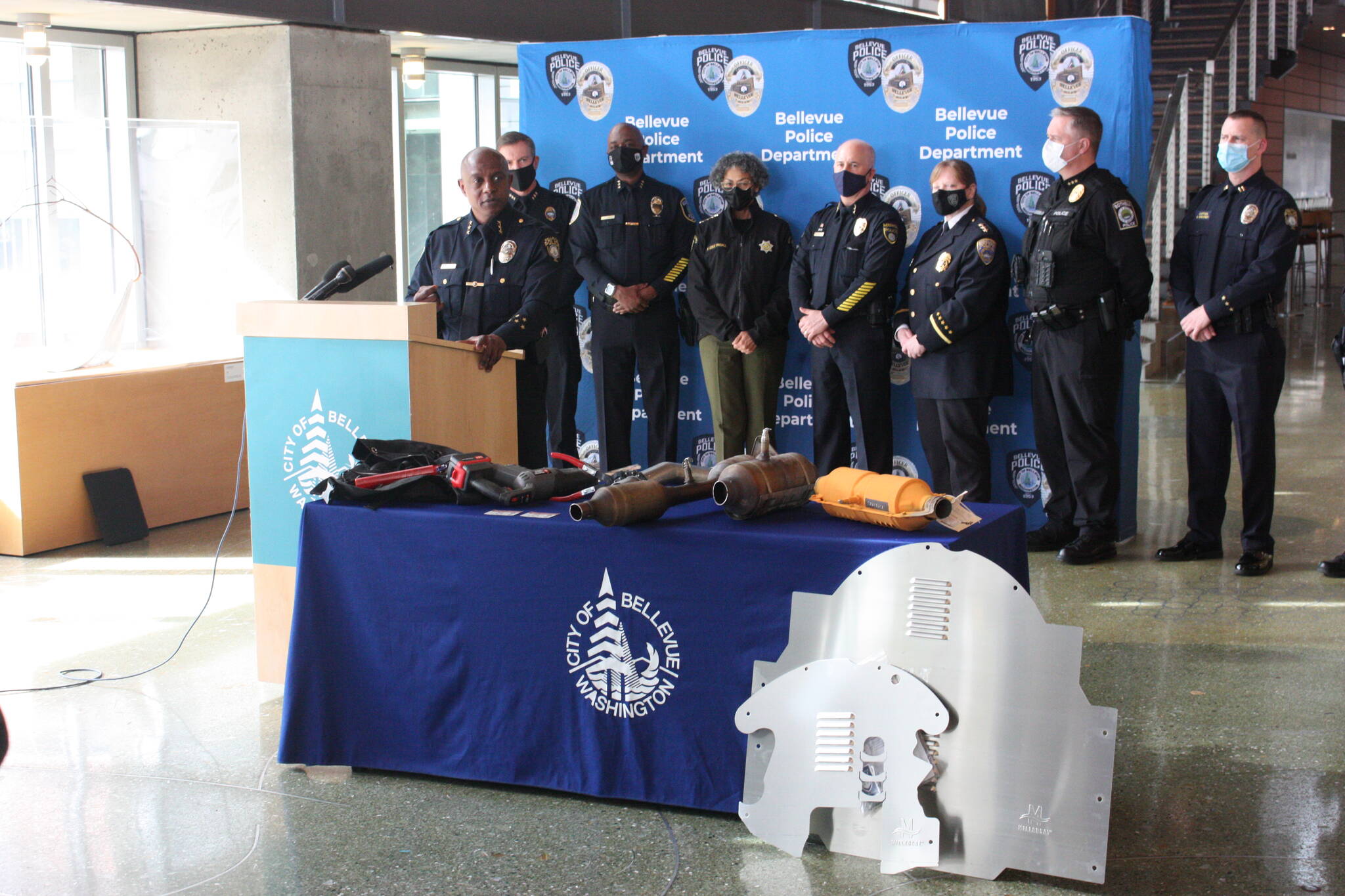 Eastside law enforcement agencies form task force against catalytic converter thefts