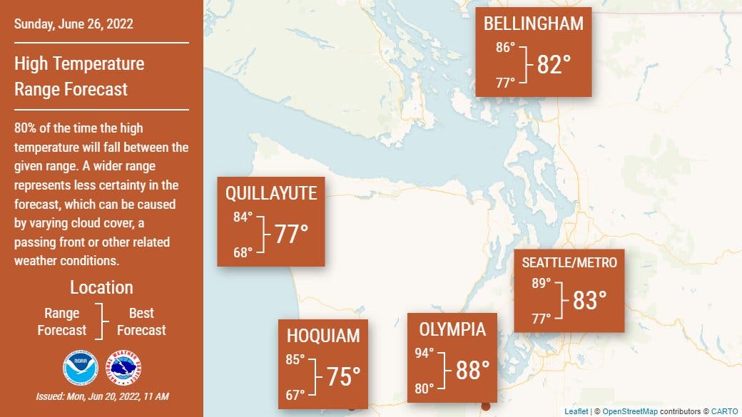 1st Day Of Summer Previews Weekend Heat: Puget Sound Forecast