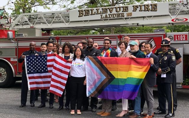 Bellevue celebrates Pride with new Progress flag