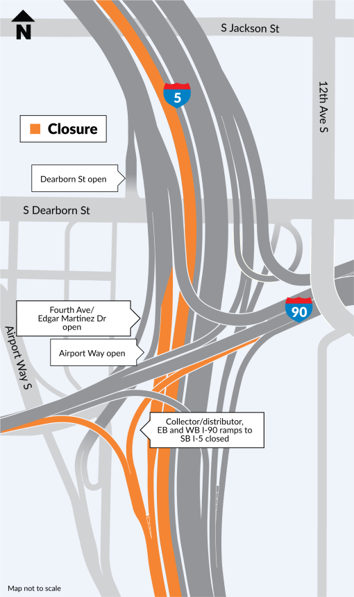 Revive I-5 Summer Work Resumes This Weekend