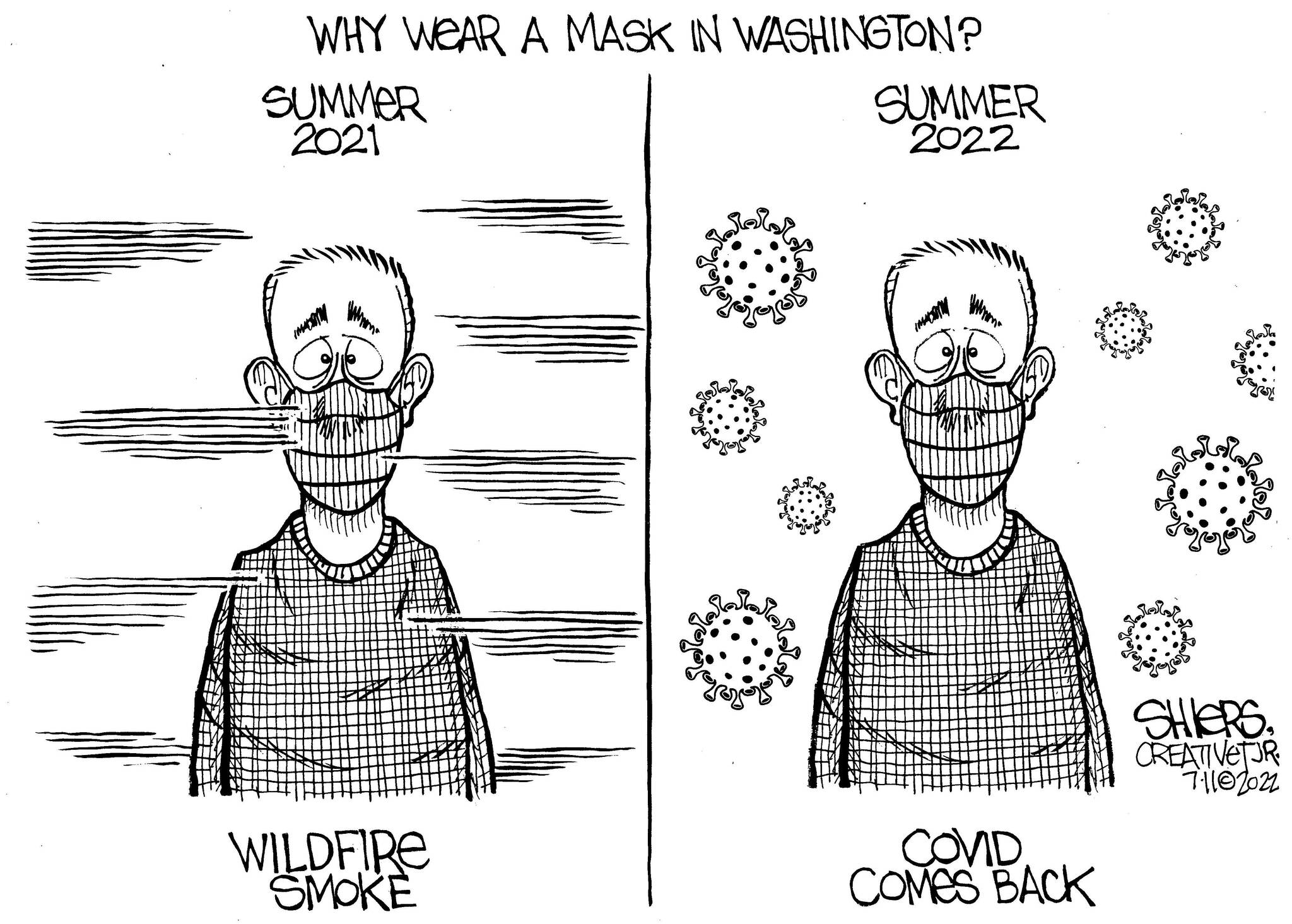 Why wear a mask in Washington? | Shiers